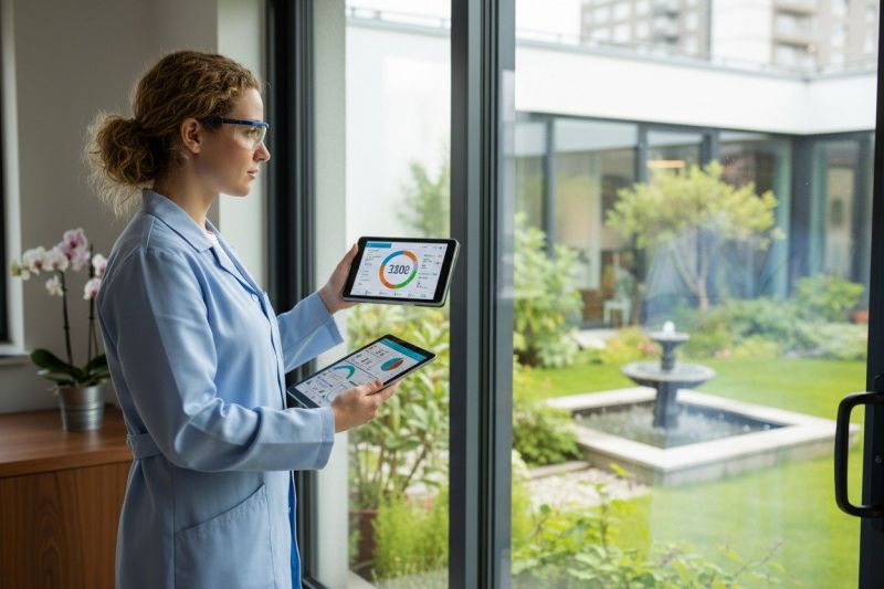 Blower Door Testing detail